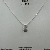 PINGENTE LETRA CRV - C