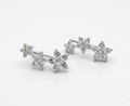 EAR CUFF 3 FLORES CRAV.CRISTAL
