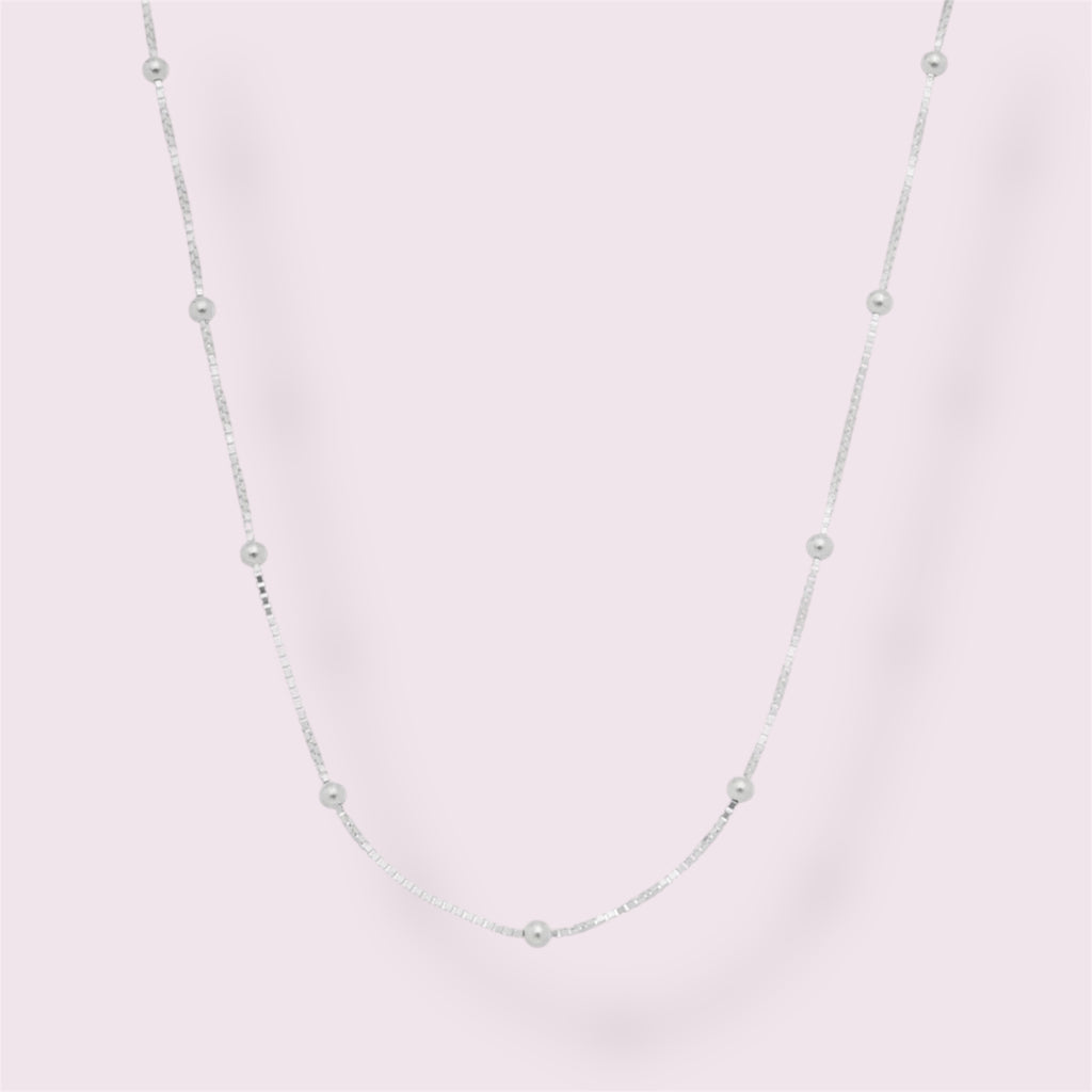 COLAR BOLINHA VENEZIANA 2MM 45CM