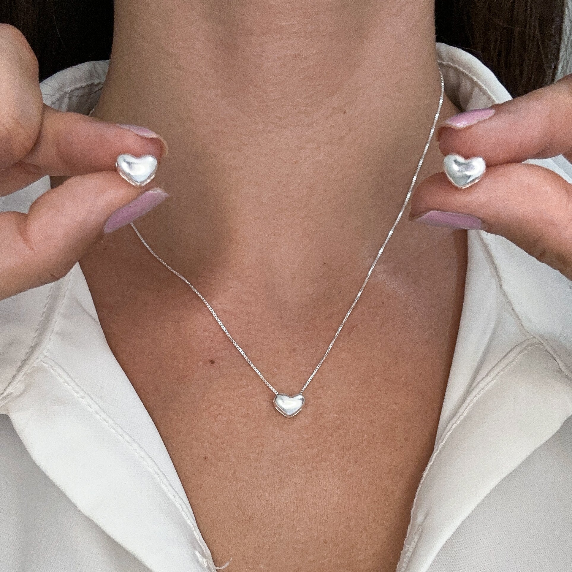 CONJUNTO CORAÇÃO MINIMALISTA - 45CM