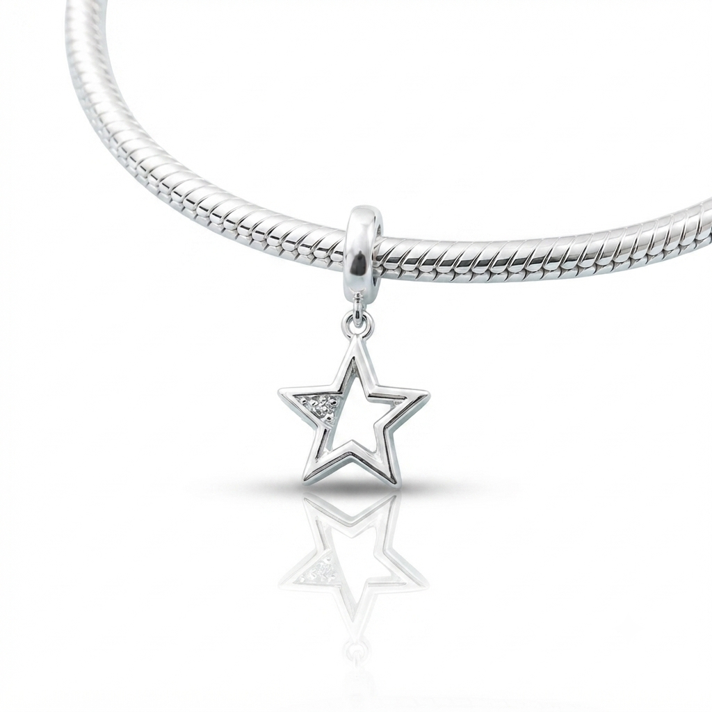 Berloque Estrela Brilhante Pandora Me