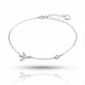 Pulseira Espirito Santo Brilhante Cristal 16+4cm