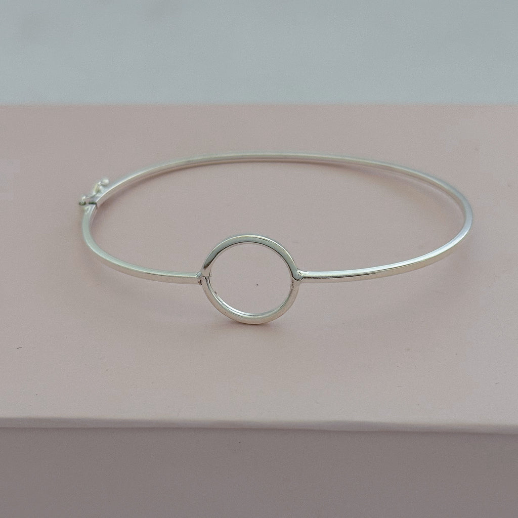 Bracelete Oval Círculo 2mm