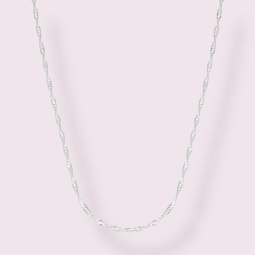 CORRENTE SINGAPURA 1,4MM 40 CM