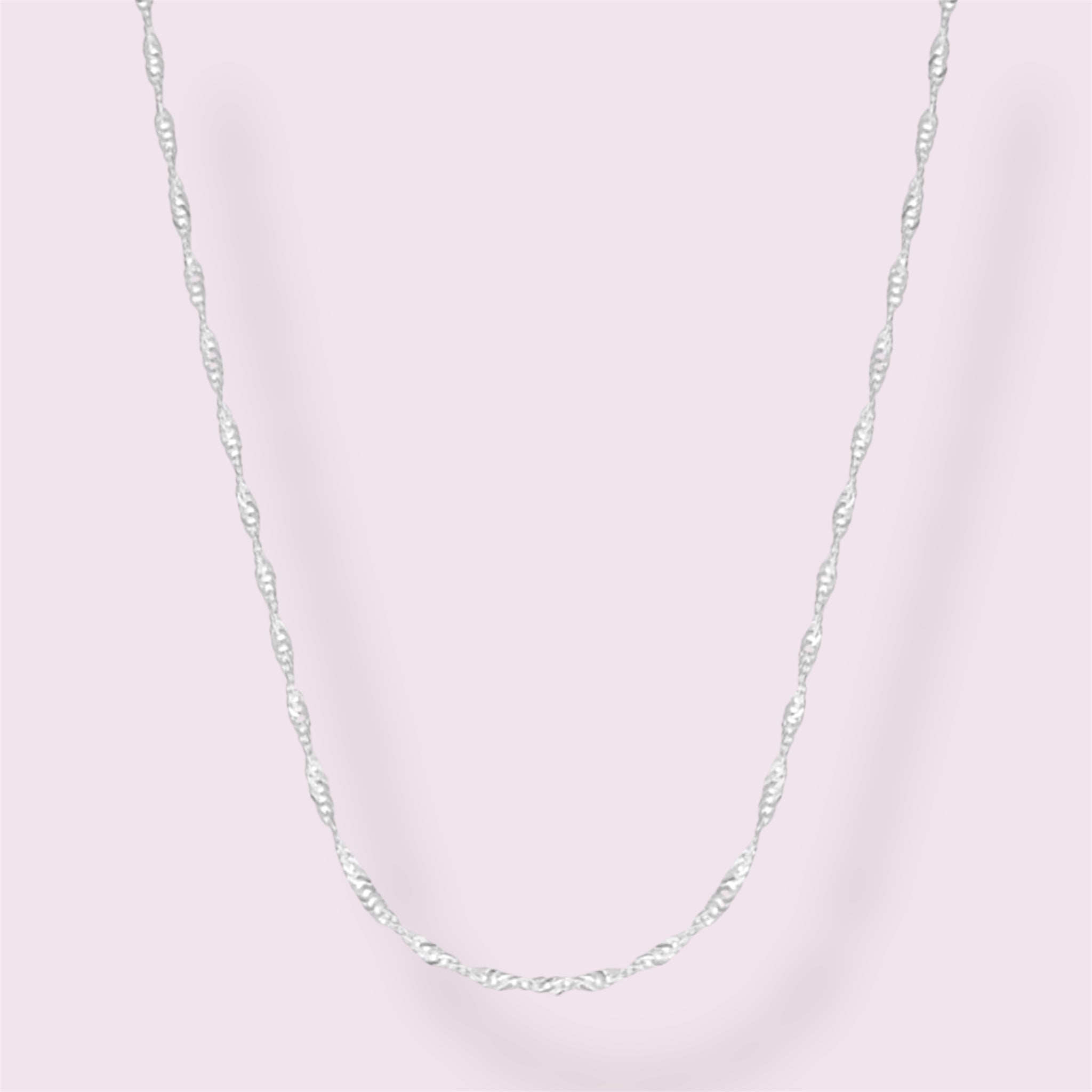 CORRENTE SINGAPURA 1,4MM 40 CM