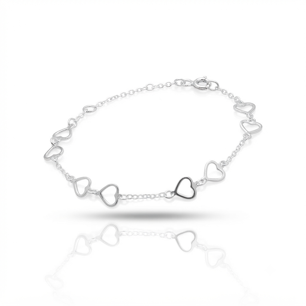 Pulseira Duplo Amor 18,5cm