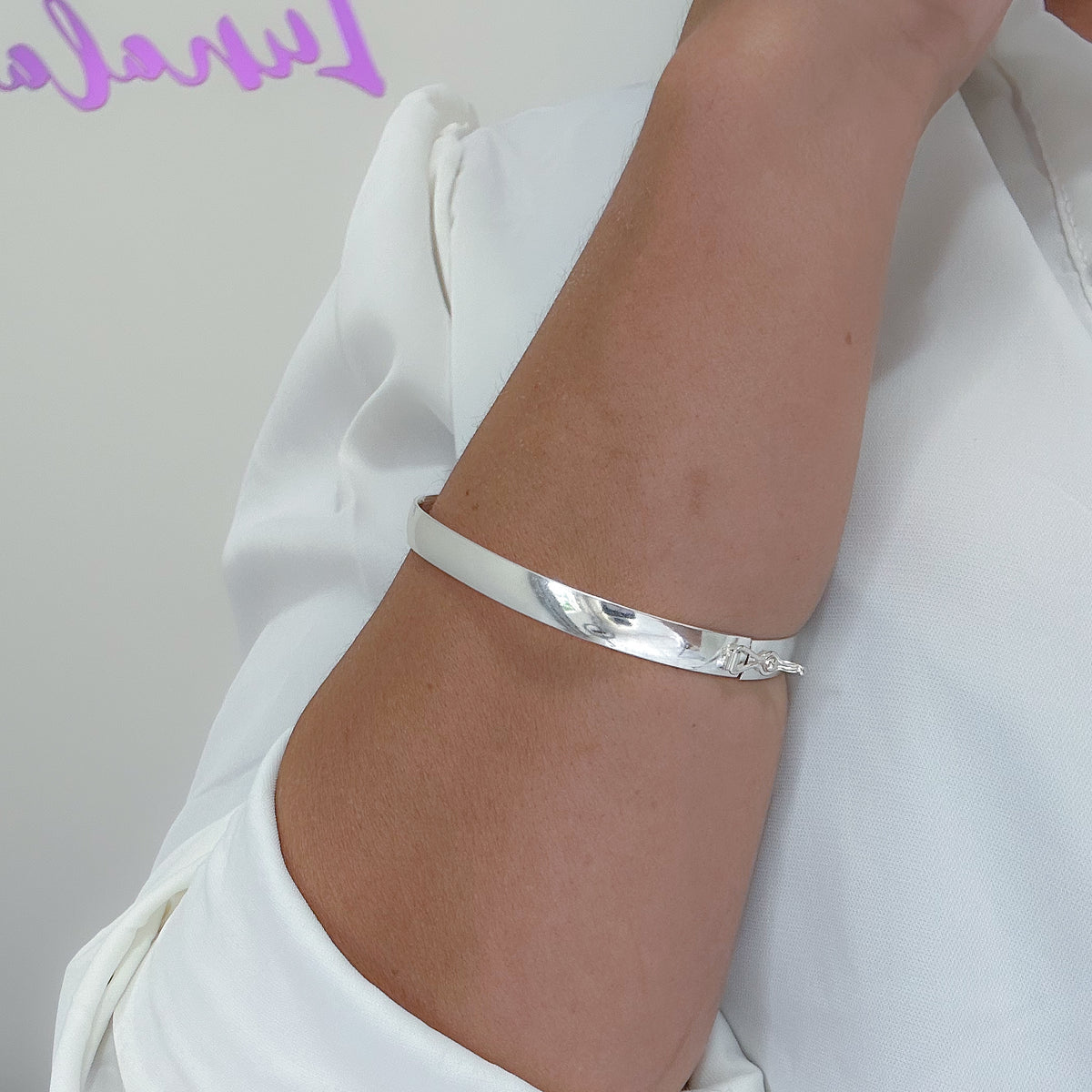 BRACELETE OVAL MEIA CANA -6MM