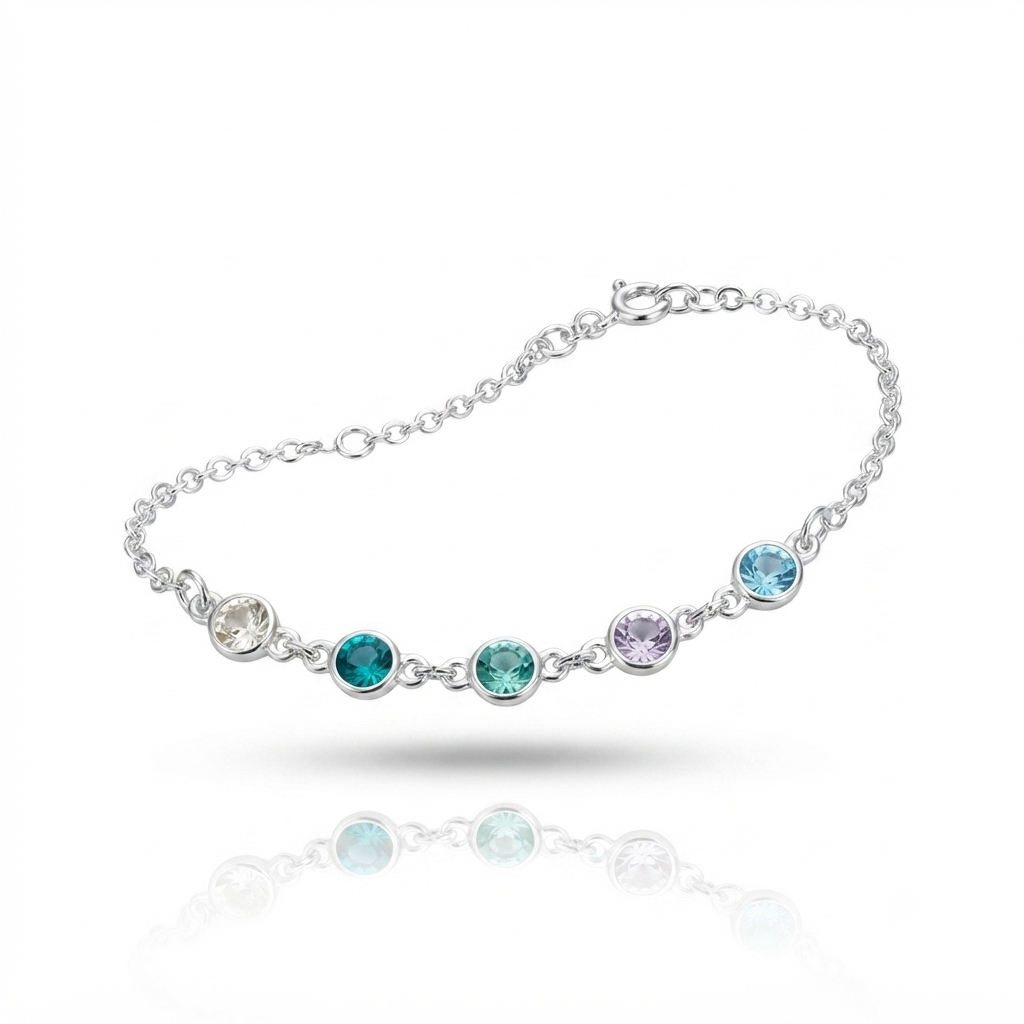 Pulseira Brilhante Coloré 18,5cm