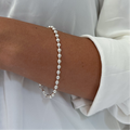 PULSEIRA ESFERAS 4MM - 19CM