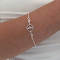 PULSEIRA ESPIRITO SANTO BRILHANTE 18,5CM