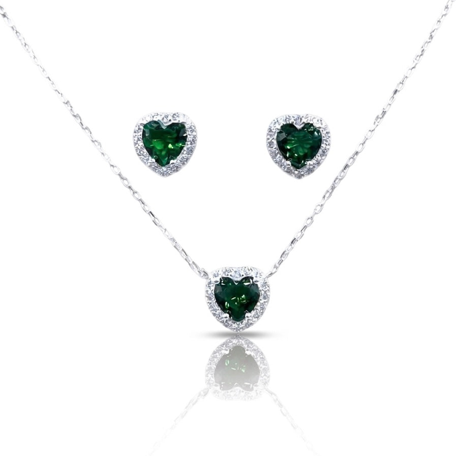 CONJUNTO ROMANCE ESMERALDA 40+5CM