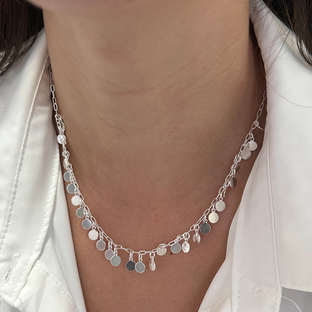 CHOCKER MEDALHINHAS - 40CM
