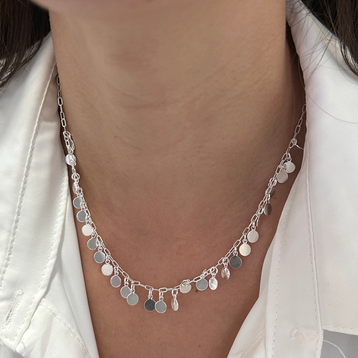 CHOCKER MEDALHINHAS - 40CM
