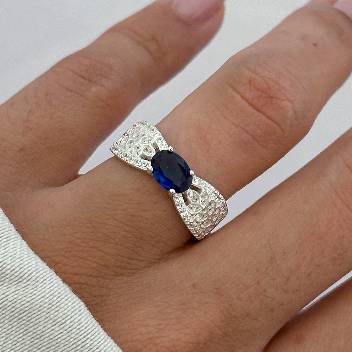 ANEL SONHO FORMATURA AZUL