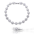 PULSEIRA SWAROVSKI CRV CRISTAL 17,5+2,5CM