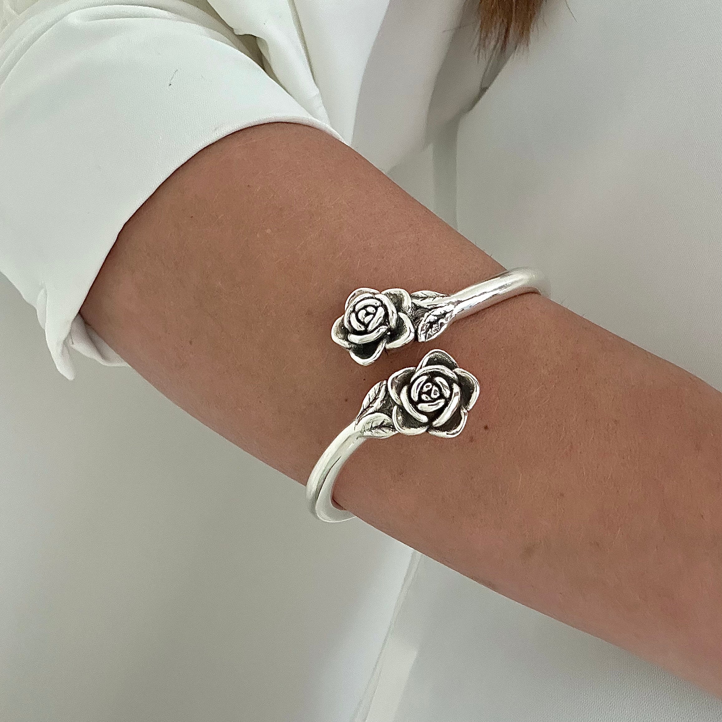 BRACELETE FLOR DUPLA BALI