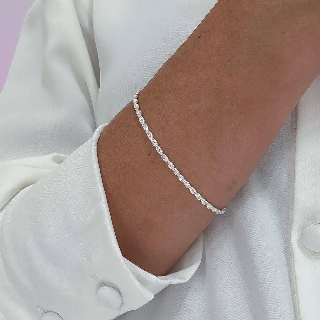 PULSEIRA CORDÃO BAIANO 3MM 18,5CM