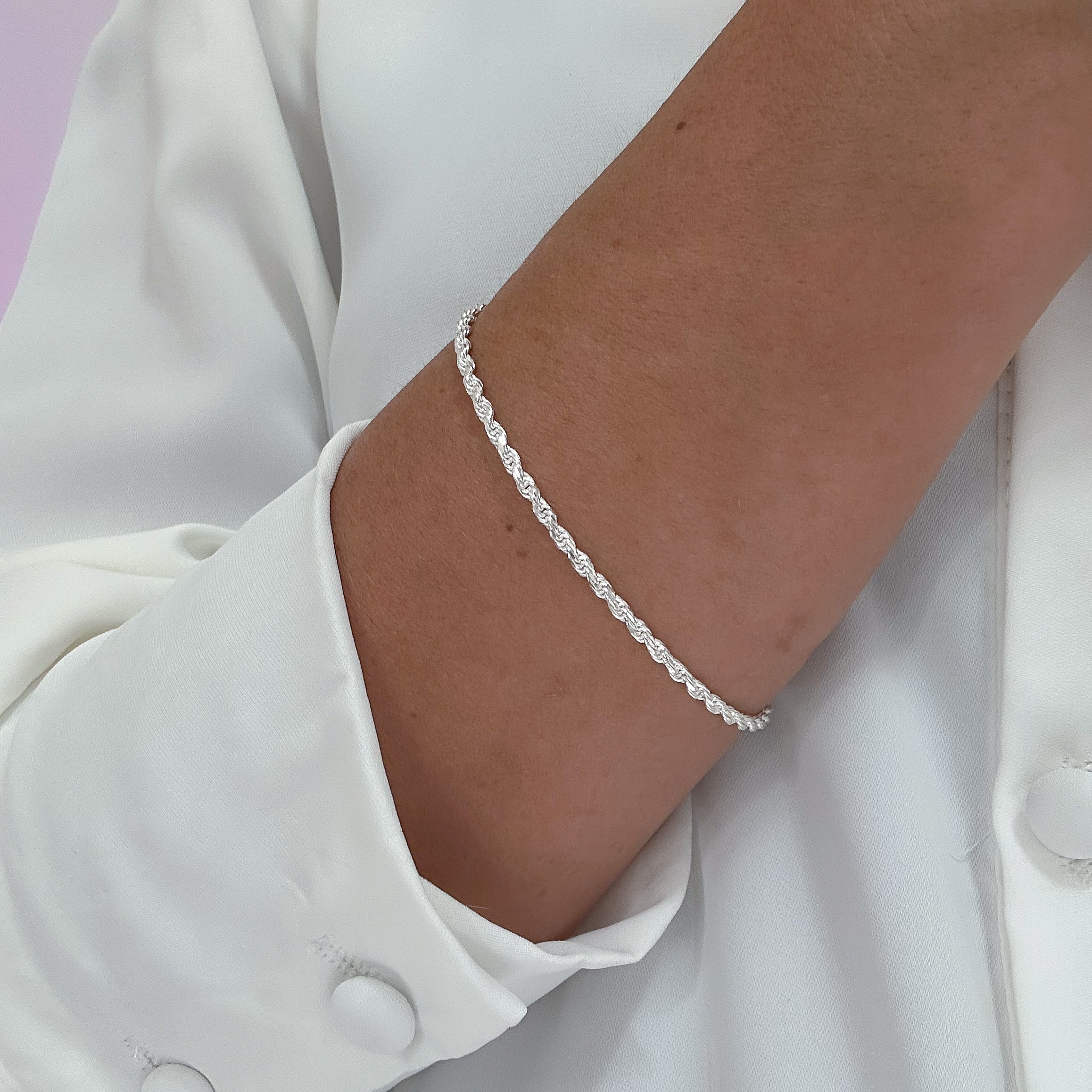 PULSEIRA CORDÃO BAIANO 3MM 18,5CM