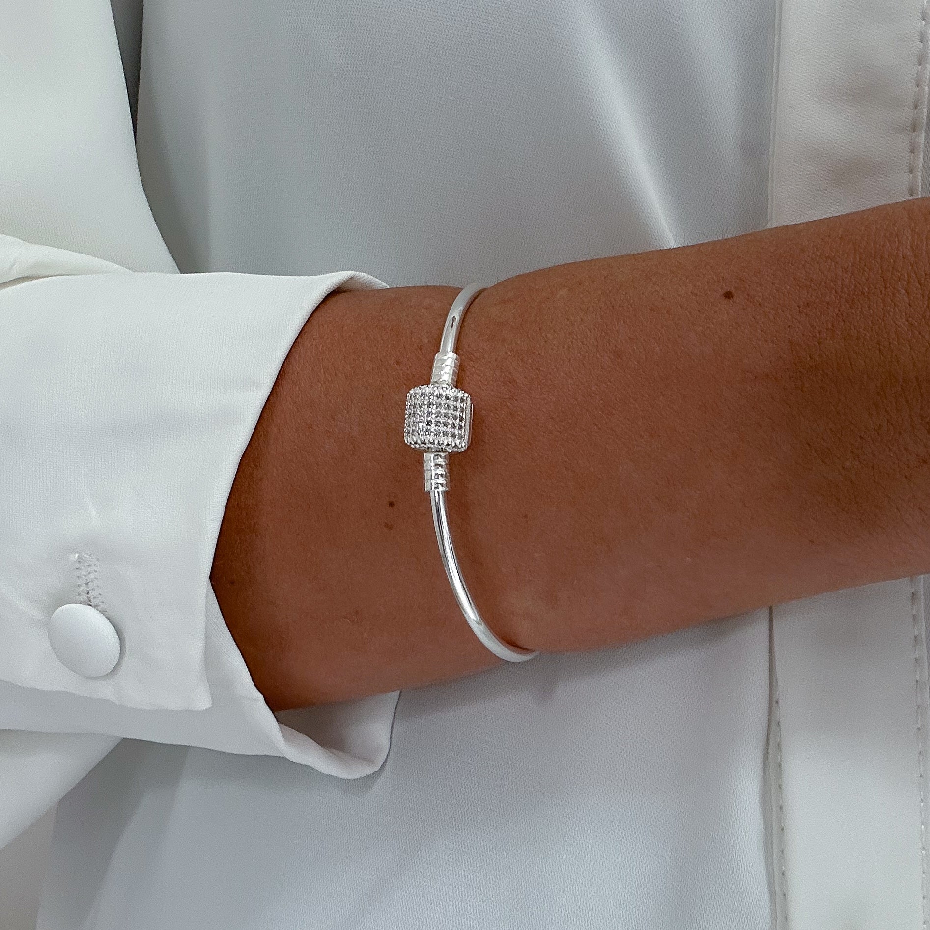 BRACELETE PANDORA TUBO CRV