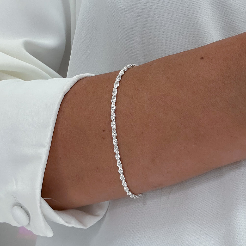 PULSEIRA CORDÃO BAIANO 3MM 18,5CM