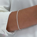 PULSEIRA CORDÃO BAIANO 3MM 18,5CM