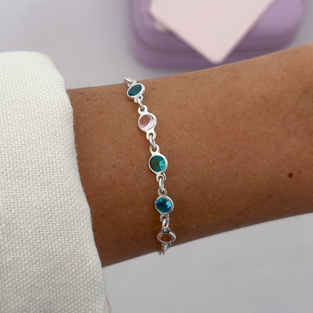 Pulseira Brilhante Coloré 18,5cm