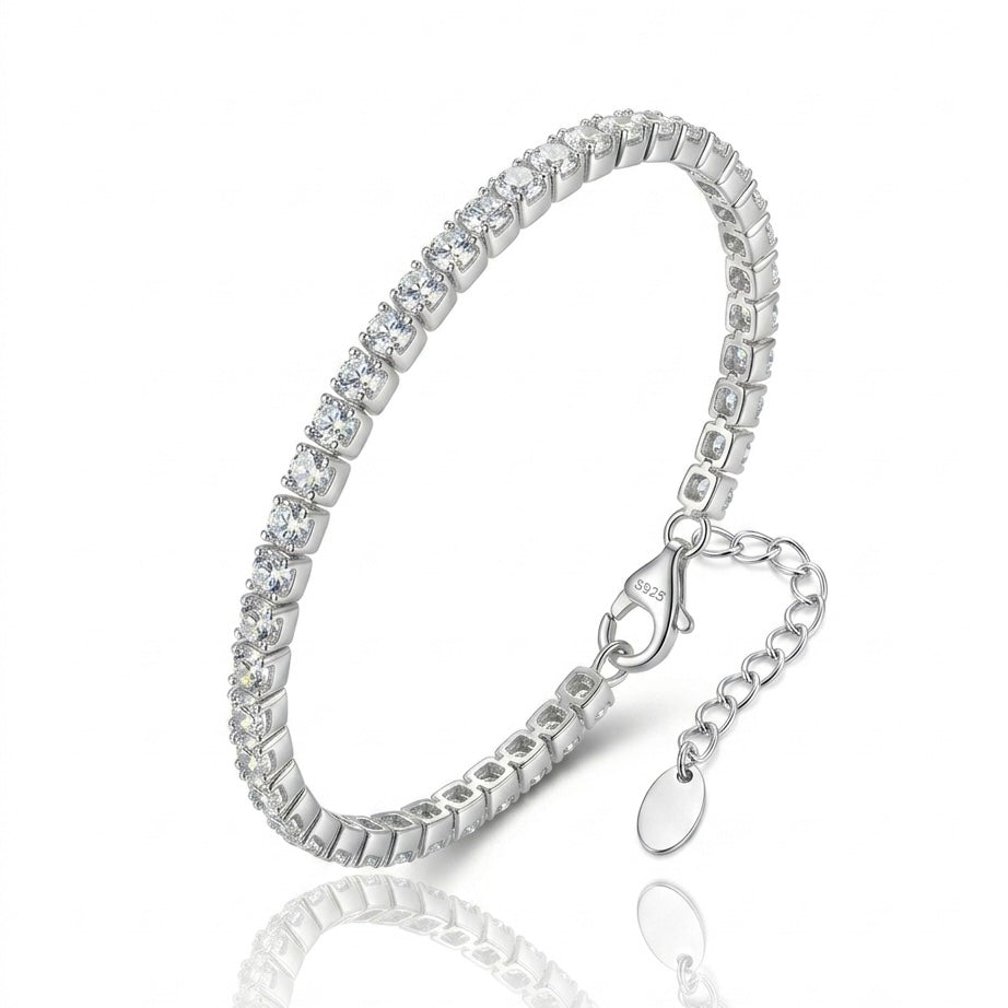 Pulseira Riviera 3mm 15+5cm
