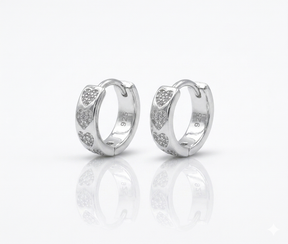 ARGOLA CLICK DESENHOS CORAÇÕES CRV 4X14MM