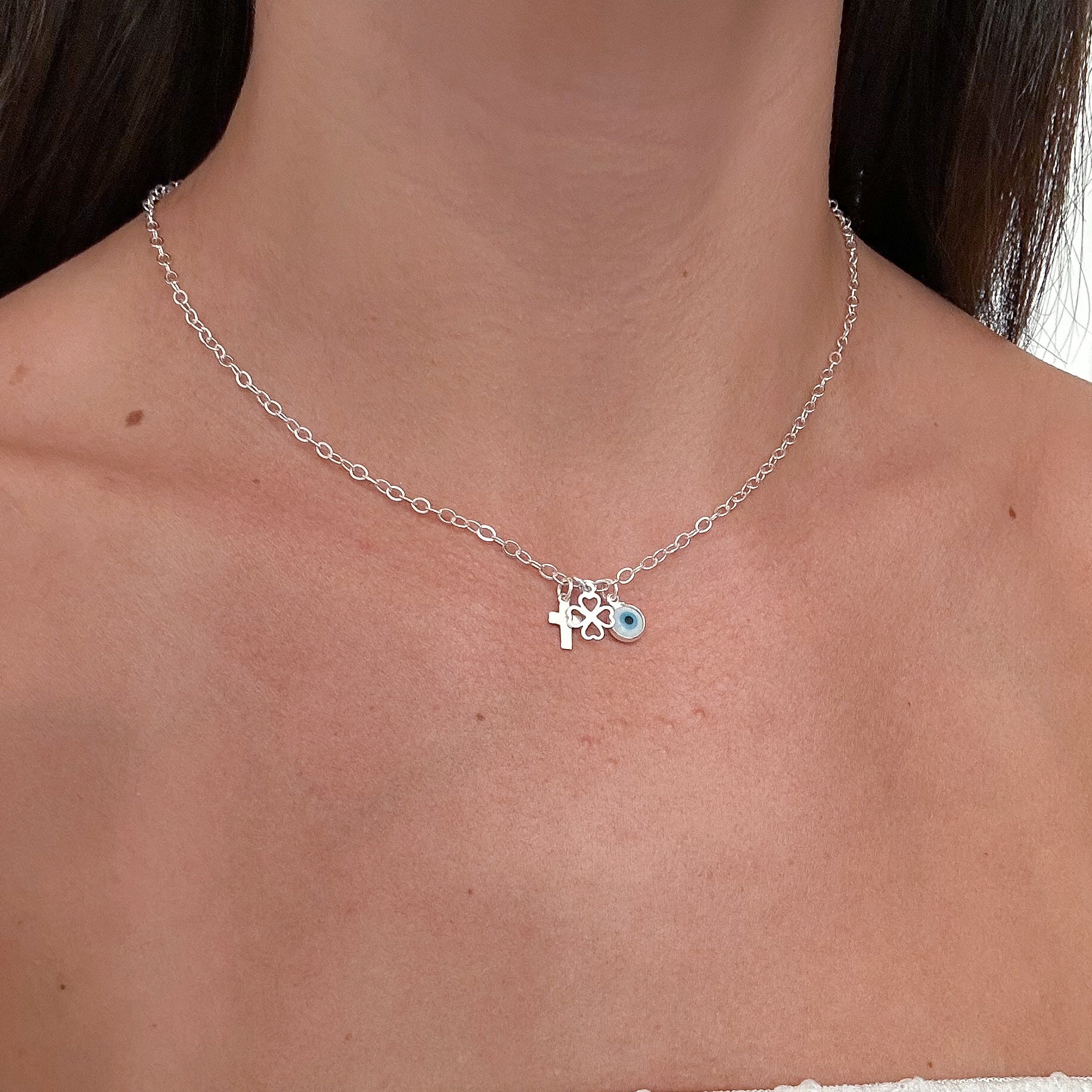 CHOCKER FÉ E SORTE 40CM