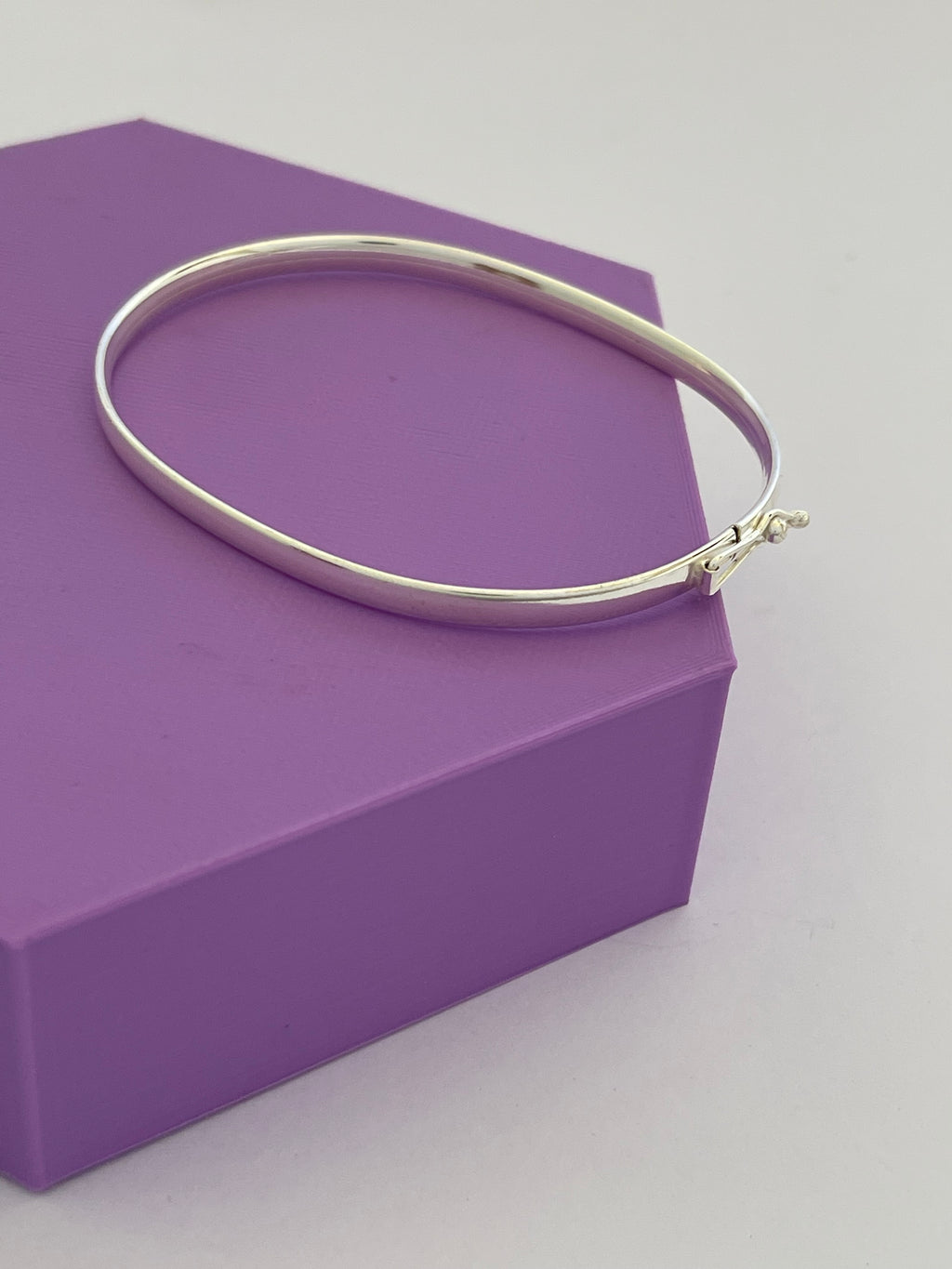 Bracelete Meia Cana Oval - 4mm