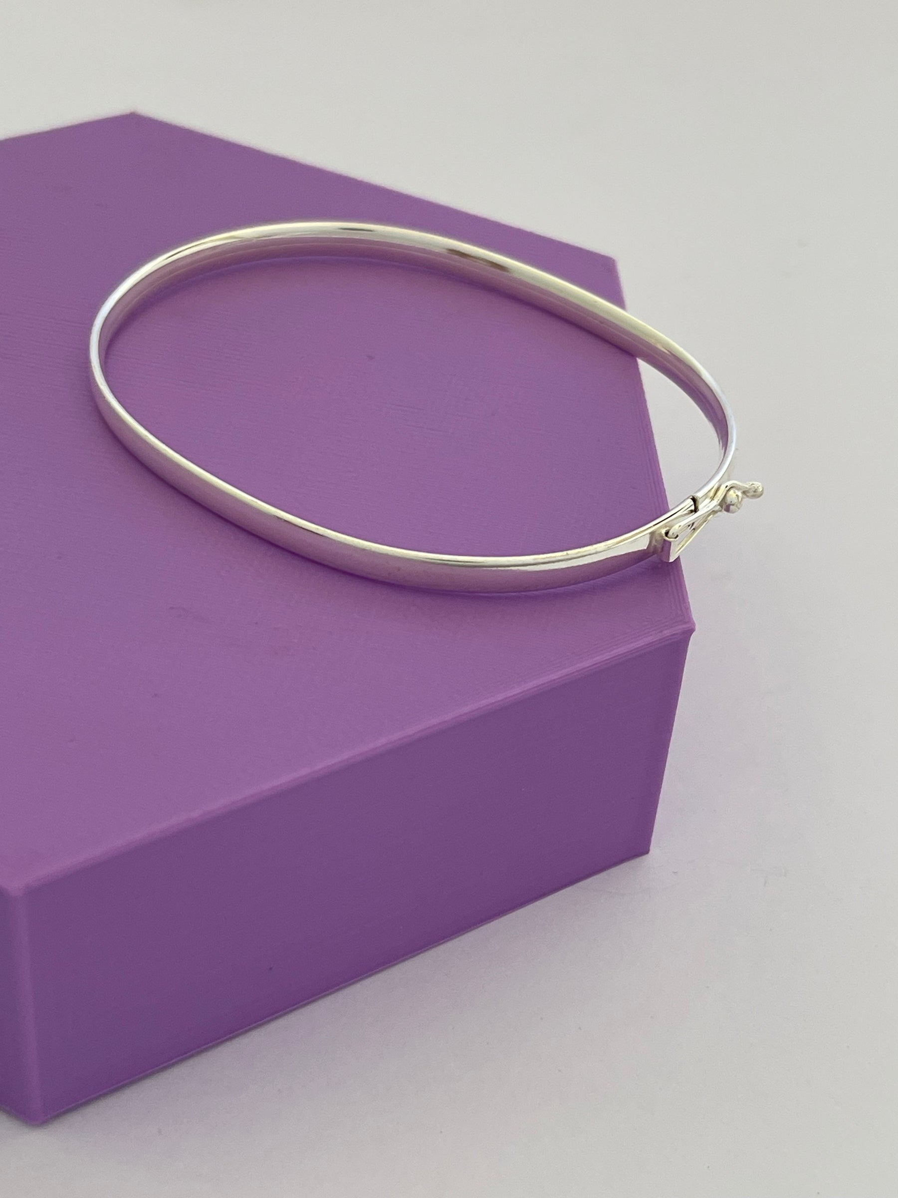BRACELETE MEIA CANA OVAL -4MM
