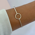 Bracelete Oval Círculo 2mm