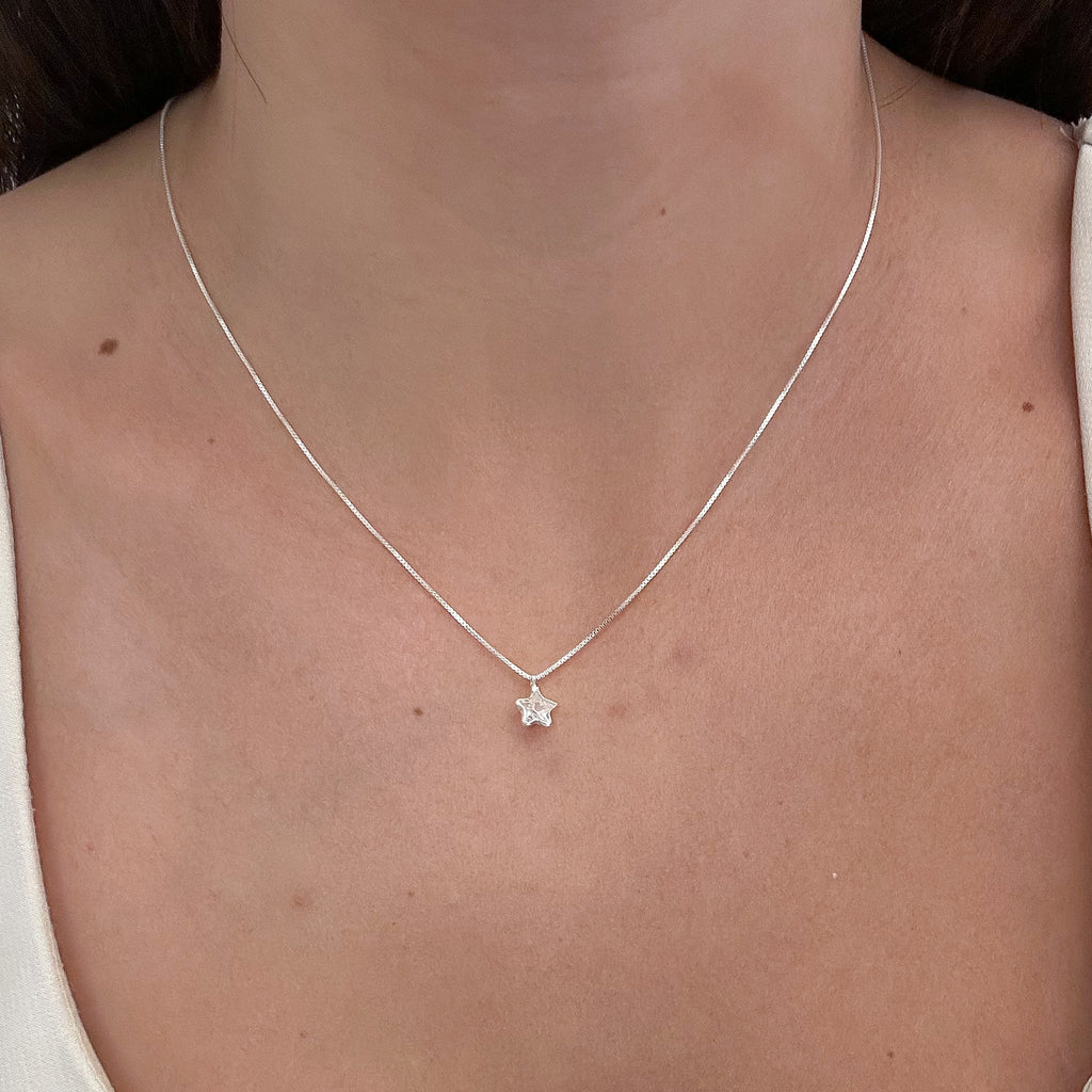 Colar Estrelinha de Luz - 45cm