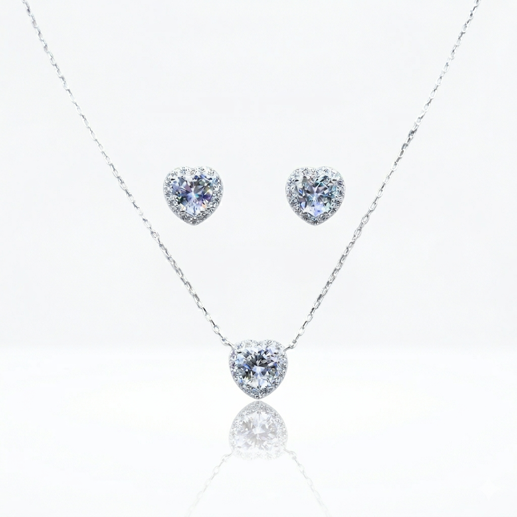 CONJUNTO ROMANCE CRISTAL 40+5CM